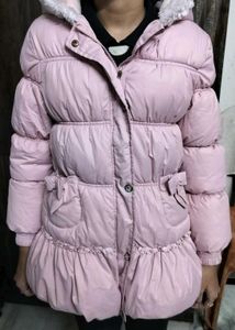 Baby Pink Color Pookie Puffer Jacket
