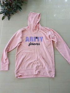 BTS Army Forever Pink Hoodie