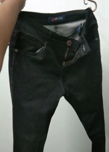 Black Skin Fit Denim