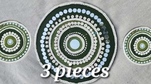 3 pieces lipan art home decoration piece ✨️