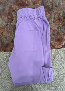 URBANIC LAVENDER CARGO PANTS
