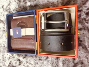 Tommy Hilfiger Wallet Belt Combo For Men