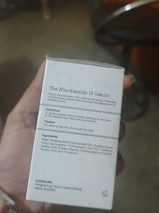 Cosrx Niacinamide Serum 15% With Zinc