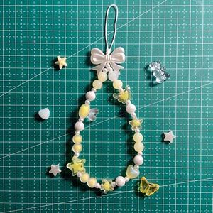 Pinteresty Beaded Phone Charm Strap