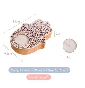 Set Of 2 Nestasia T- Light Holder