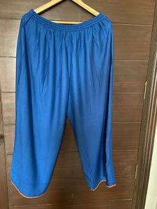 Biba Blue Colour Palazzo (xl)
