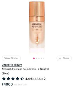 Charlotte Tilbury Foundation &#34;4 Neutral&#34;