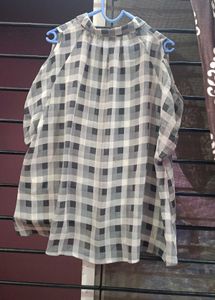 Gingham Checkered Shirt - Size Xxl