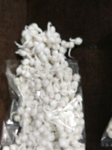 Krishna White Round Or Gol Handmade Cotton Wicks D