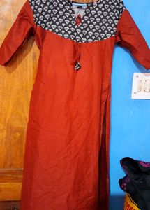 Brown Long Kurti