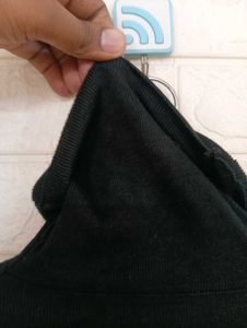 Korean black sweater