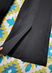 Bootcut Pant With Slit