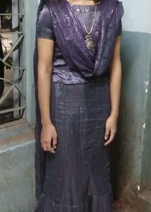 Fish Cut Lahenga Dress