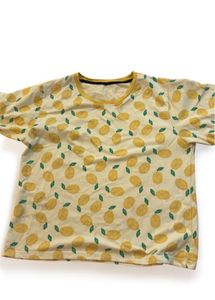 Cute Lemon Print Tee