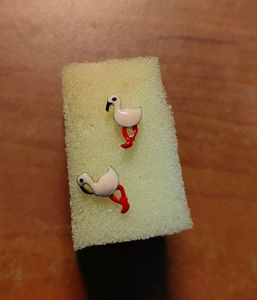 Cute Flamingo Studs