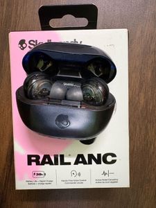 Skullcandy Rail ANC Wireless Earbuds - Black