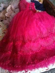 Girls' Pink Party Dress