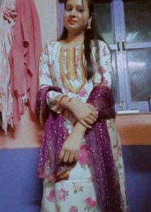 Gota Patti Kurta With Plazzo And Dupatta