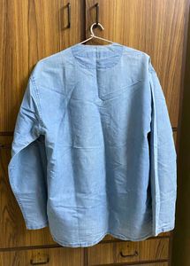 Denim Look Kurta Shirt