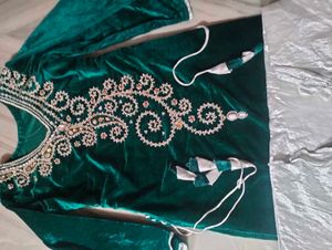 New Dress Hand Zari Work Embroidery Wor
