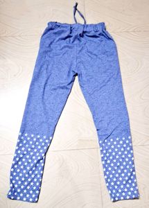 Blue Long Pants Sleepwear / Active Wear