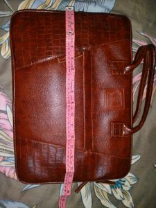 Brown Leather Laptop Bag