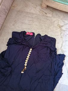 Elegant Navy Blue Dress