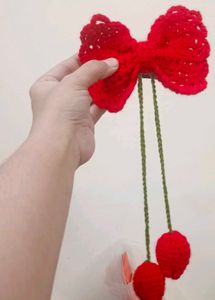 Red 🌷 Tulip Hair Clip