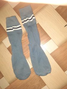 Striped Grey Socks