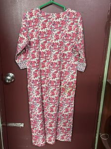 Floral Print Kurta Set