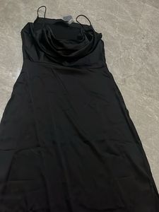 Elegant Black Slip Dress