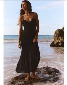 ZARA CAMISOLE MIDI DRESS