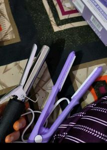 Curler Nd Crimping Combo Of New Product No Coin