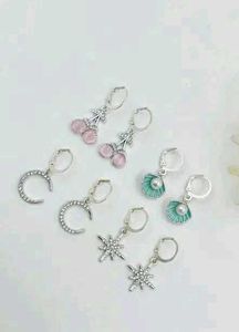 Earrings Set Of 4