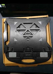 Laptop stand with phone/tablet holder