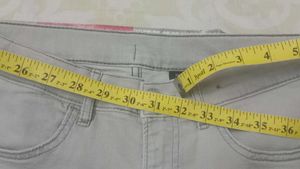 Men's Grey Denim Shorts