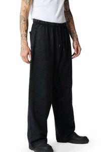 Black Faded Loose Fit Pant