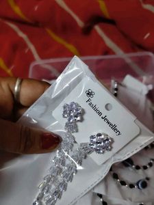Dangling Crystal Earrings