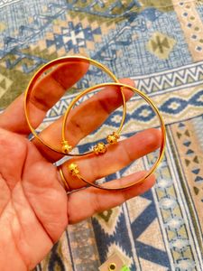 Golden Bangles (Set of 2)