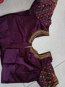 Machine Work Ready Made Blouse New