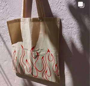 Flame Tote Bag