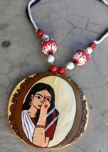 Hand painted Terracotta jewelry