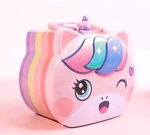 Unicorn Metal Money Bank