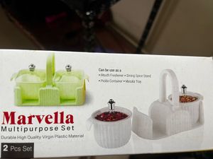 Dry Fruits Plastic Jar Set