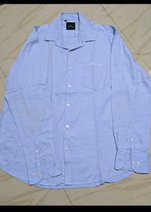 park Avenue Light Blue Casual Shirt