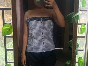 preppy tube top
