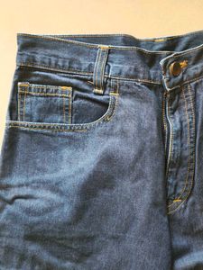 Dark Blue Denim Jeans