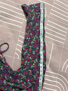 Zudio Crop Floral Multicoloured Shirt