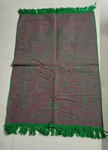 Green Muslim Prayer Rug