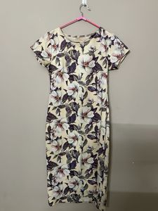 High Neck Bodycon Dress